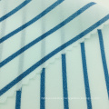 Hot selling 100% polyester 75D high twist cation stripe fabric